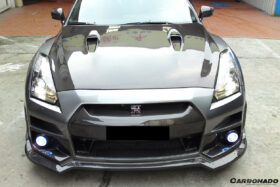 DarwinPro Aerodynamics DarwinPRO GTR R35 CBA DBA BSE Style Carbon Fiber Hood - Image 9