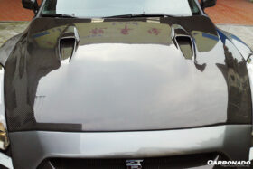 DarwinPro Aerodynamics DarwinPRO GTR R35 CBA DBA BSE Style Carbon Fiber Hood - Image 10
