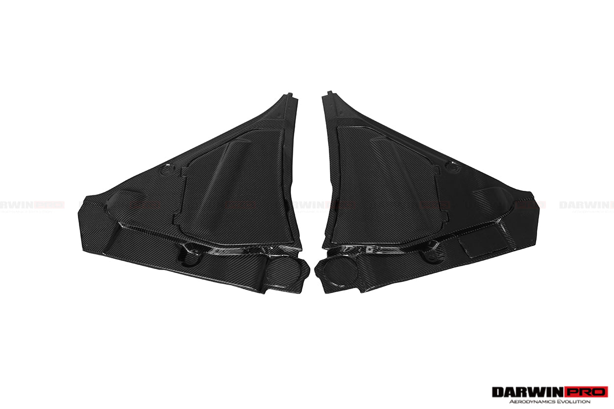 DarwinPro Aerodynamics DarwinPRO GTR R35 CBA DBA Carbon Fiber Battery Cover - Image 2