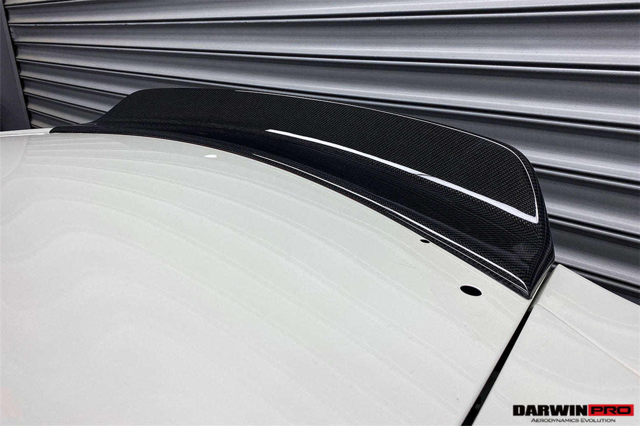 DarwinPro Aerodynamics DarwinPRO GTR R35 CBA DBA EBA BKSS Style Carbon Fiber Trunk Spoiler - Image 2