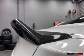DarwinPro Aerodynamics DarwinPRO GTR R35 CBA DBA EBA BKSS Style Carbon Fiber Trunk Spoiler - Image 4
