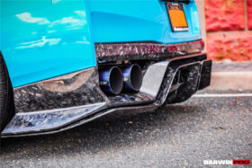 DarwinPRO 2017-2023 Nissan GTR R35 EBA BKSS Style Carbon Fiber Rear Diffuser - image 7