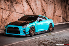 DarwinPro Aerodynamics DarwinPRO GTR R35 EBA BKSS Style Carbon Fiber Side Skirts - Image 8