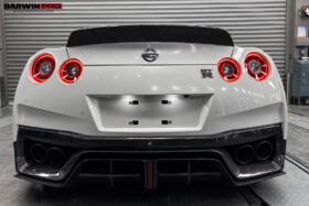 DarwinPro Aerodynamics DarwinPRO GTR R35 CBA DBA EBA BKSS Style Carbon Fiber Trunk Spoiler - Image 5