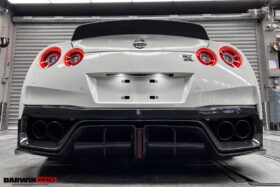 DarwinPro Aerodynamics DarwinPRO GTR R35 CBA DBA EBA BKSS Style Carbon Fiber Trunk Spoiler - Image 6