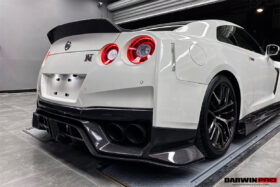 DarwinPro Aerodynamics DarwinPRO GTR R35 CBA DBA EBA BKSS Style Carbon Fiber Trunk Spoiler - Image 7