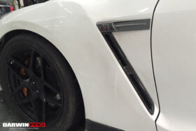 DarwinPro Aerodynamics DarwinPRO GTR R35 CBA DBA EBA Carbon Fiber Fender Vents - Image 7