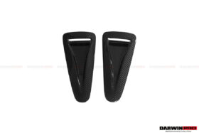DarwinPRO 2008-2023 Nissan GTR R35 CBA DBA EBA Carbon Fiber Hood Scoop (2 PCS) - image 4