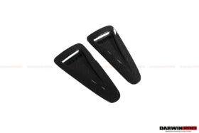 DarwinPRO 2008-2023 Nissan GTR R35 CBA DBA EBA Carbon Fiber Hood Scoop (2 PCS) - image 5