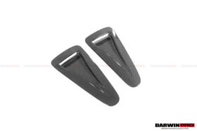 DarwinPRO 2008-2023 Nissan GTR R35 CBA DBA EBA Carbon Fiber Hood Scoop (2 PCS) - image 6