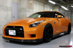 DarwinPro Aerodynamics DarwinPRO GTR R35 CBA ZEL Style Carbon Fiber Front Lip - Image 2