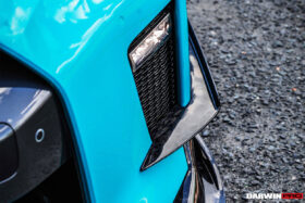 DarwinPro Aerodynamics DarwinPRO GTR R35 EBA BKSS Style Carbon Fiber Front Canards - Image 8