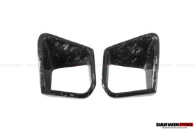 DarwinPro Aerodynamics DarwinPRO GTR R35 EBA BKSS Style Carbon Fiber Front Bumper Vents - Image 7
