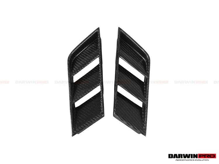 DarwinPro Aerodynamics DarwinPRO GTR R35 EBA Carbon Fiber Rear Diffuser Side Vents - Image 2