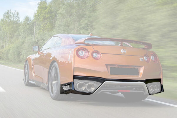 DarwinPRO 2017-2023 Nissan GTR R35 EBA Carbon Fiber Rear Diffuser