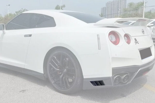 DarwinPRO 2017-2023 Nissan GTR R35 EBA Carbon Fiber Rear Diffuser Side Vents