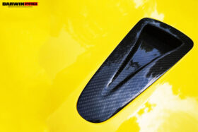 DarwinPRO 2008-2023 Nissan GTR R35 CBA DBA EBA Carbon Fiber Hood Scoop (4 PCS) - image 4