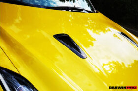 DarwinPRO 2008-2023 Nissan GTR R35 CBA DBA EBA Carbon Fiber Hood Scoop (4 PCS) - image 3