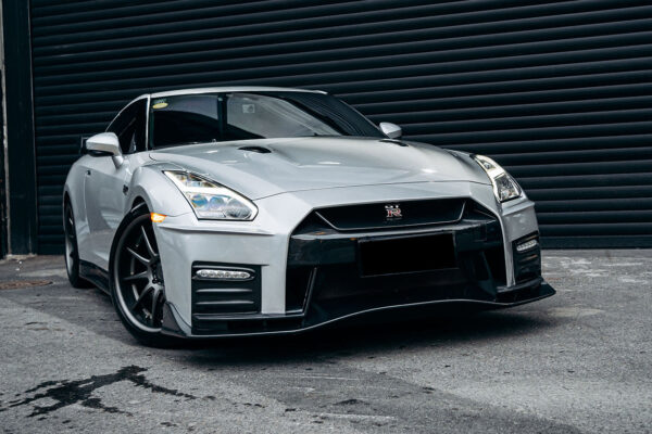DarwinPRO 2008-2016 Nissan GTR R35 CBA DBA Ver17 NSM Style Partial Carbon Fiber Front Bumper