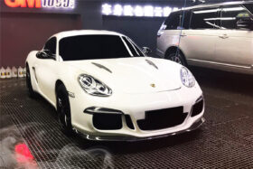 DarwinPRO 2009-2012 Porsche Cayman & Boxster 987.2 GT3 Style Front Bumper - image 2