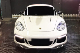 DarwinPRO 2009-2012 Porsche Cayman & Boxster 987.2 GT3 Style Front Bumper - image 3