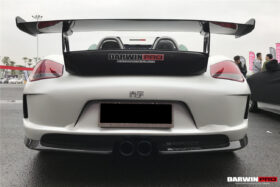 DarwinPRO 2009-2012 Porsche Boxster 987.2 GT3 Style Rear Bumper - image 6
