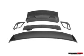 DarwinPro Aerodynamics DarwinPRO 911 991.1 Carrera & S & 4S GT3RS Style Trunk Spoiler Wing - Image 7