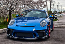 DarwinPRO 2017-2019 Porsche 911 991.2 GT3 Only BKSS Style Carbon Fiber Front lip - image 8