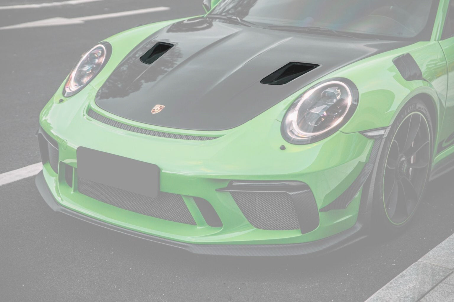 DarwinPRO 2015-2019 Porsche 911 991.2 GT3RS Only Autoclave Carbon Fiber Hood Vents DarwinPRO (OE)
