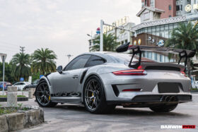 DarwinPRO 2015-2019 Porsche 911 991.2 GT3RS Only Autoclave Carbon Fiber Rear lip DarwinPRO (OE) - image 5