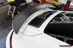 DarwinPRO 2016-2019 Porsche 911 991.2 Turbo S Carbon Fiber Up Wing - image 6