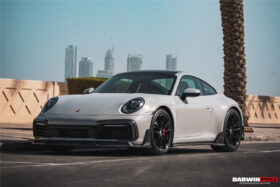 DarwinPRO 2019-UP Porsche 911 992 Carbon Fiber Side Skirts DarwinPRO (BKSSII) Fits Carrera, S, 4, 4S, Targa, Cabriolet - image 8