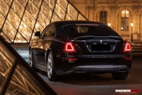 DarwinPRO 2016-2020 Rolls-Royce Wraith BKSS Style Carbon Fiber Roof Spoiler - image 8