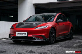 DarwinPRO 2024-2026 Tesla Model 3 Highland RWD AWD Carbon Fiber IMP Design Front Lip（DONT FIT PERFORMANCE） - image 10