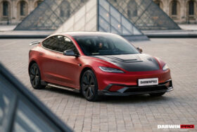DarwinPRO 2024-2026 Tesla Model 3 Highland RWD AWD Carbon Fiber IMP Design Front Lip（DONT FIT PERFORMANCE） - image 6