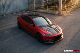 DarwinPRO 2024-2026 Tesla Model 3 Highland RWD AWD Carbon Fiber IMP Design Front Lip（DONT FIT PERFORMANCE） - image 9
