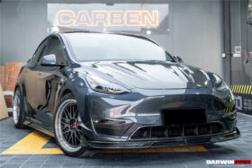 DarwinPRO 2020-2024 Tesla Model Y IMP Performance Carbon Fiber Hood - image 6