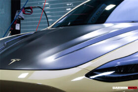DarwinPRO 2020-2024 Tesla Model Y IMP Performance Carbon Fiber Hood - image 3