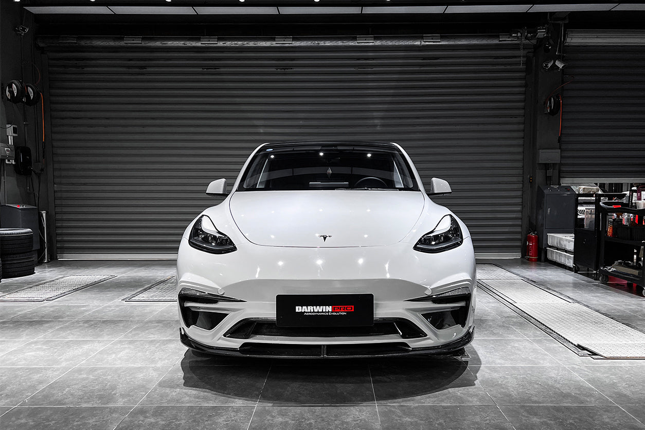 DarwinPRO 2020-2024 Tesla Model Y IMPII Performance Part Carbon Fiber Front Bumper