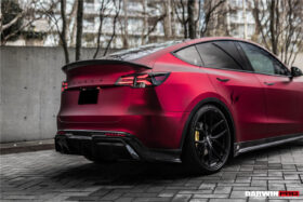 DarwinPRO 2020-2024 Tesla Model Y IMP Performance Carbon Fiber Rear Diffuser - image 3
