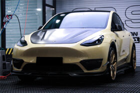 DarwinPRO 2020-2024 Tesla Model Y IMP Performance Carbon Fiber Hood - image 2