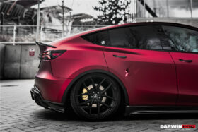 DarwinPRO 2020-2024 Tesla Model Y IMP Performance Carbon Fiber Rear Diffuser - image 5