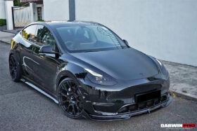 DarwinPRO 2020-2024 Tesla Model Y IMP Performance Carbon Fiber Front Bumper Grille - image 10