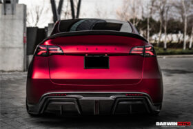 DarwinPRO 2020-2024 Tesla Model Y IMP Performance Carbon Fiber Rear Diffuser - image 6