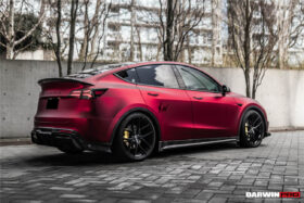 DarwinPRO 2020-2024 Tesla Model Y IMP Performance Carbon Fiber Rear Diffuser - image 2