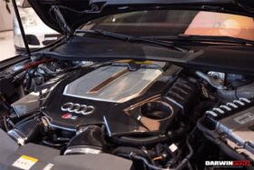 DarwinPRO 2019-UP Audi RS6 Avant C8 | RS7 C8 Quattro Dry Carbon Fiber Engine Cover Replacement DarwinPRO (OEM) - image 3