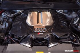 DarwinPRO 2019-UP Audi RS6 Avant C8 | RS7 C8 Quattro Dry Carbon Fiber Engine Cover Replacement DarwinPRO (OEM) - image 2