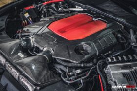 DarwinPRO 2019-UP Audi RS6 Avant C8 | RS7 C8 Quattro Dry Carbon Fiber Engine Cover Replacement DarwinPRO (OEM) - image 6