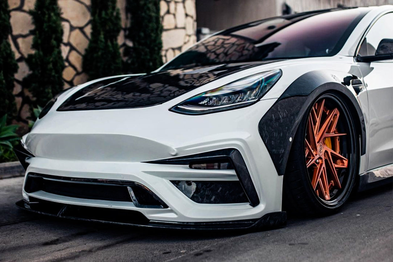 DarwinPRO 2017-2023 Tesla Model 3 IMP Performance Wide Fender Flares