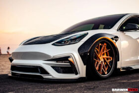 DarwinPRO 2017-2023 Tesla Model 3 IMP Performance Wide Fender Flares - image 4
